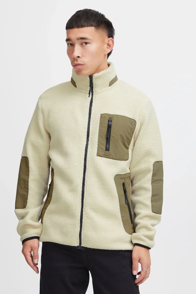 

Флисовая куртка с капюшоном "BLEND BHLauke", серый