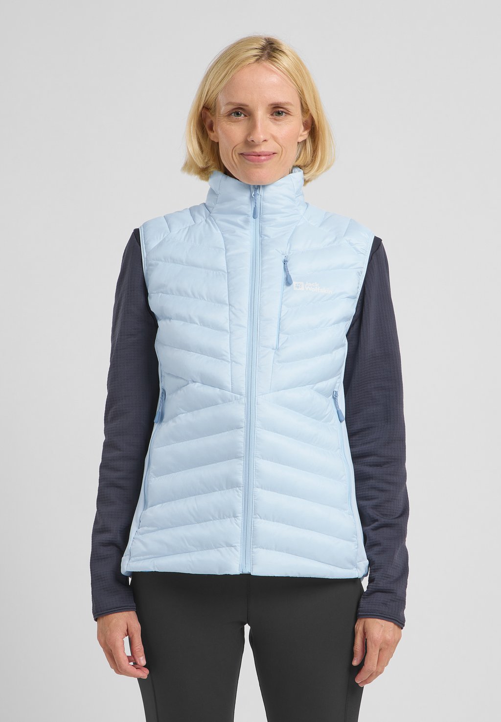 

Жилет ROUTEBURN PRO Jack Wolfskin, светло-голубой