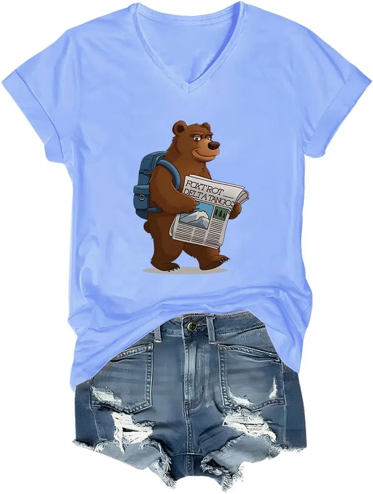 Футболка Foxtrot Delta Tango, футболка Bear Foxtrot Delta Tango