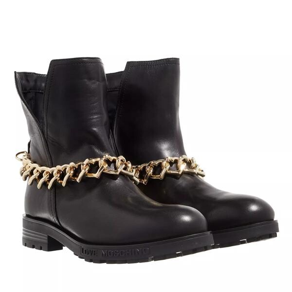 

Ботинки sca.nod.daily40 vitello Love Moschino, черный