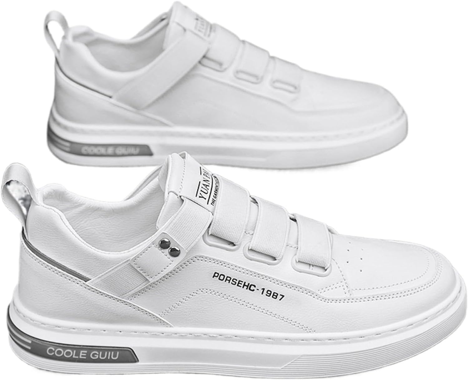 

Мужские белые повседневные кроссовки 2025 - дышащие легкие противоскользящие обувь для повседневной носки Azttoztto