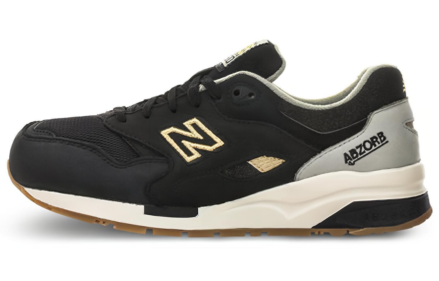 

Кроссовки женские NB 1600 с низким верхом, черные/м New Balance