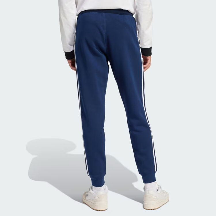 Повседневные брюки с тремя полосками, мужские, синие Adidas Originals, синий — фото 3