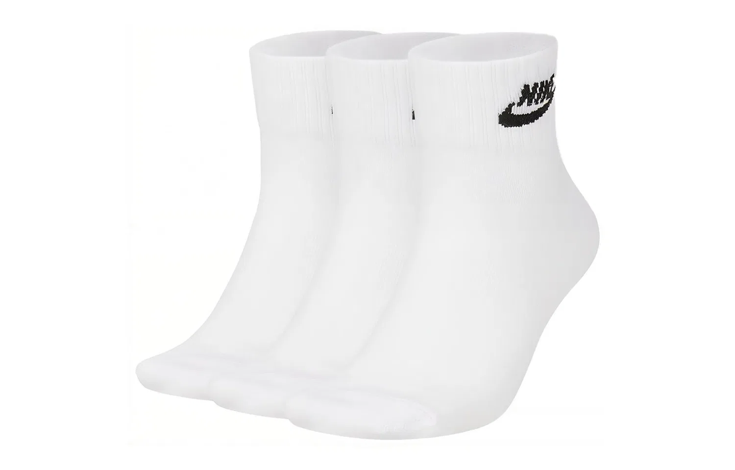 Носки Nike Unisex Crew Socks 3-Pack белые