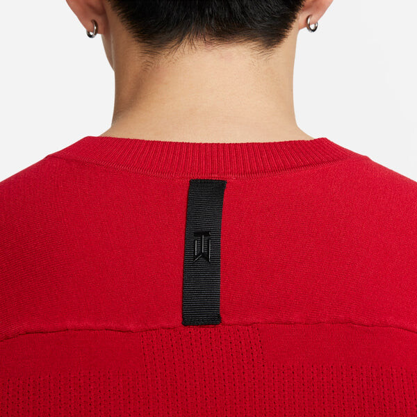 Футболка с длинным рукавом Dri Fit Nike, красный — фото 3