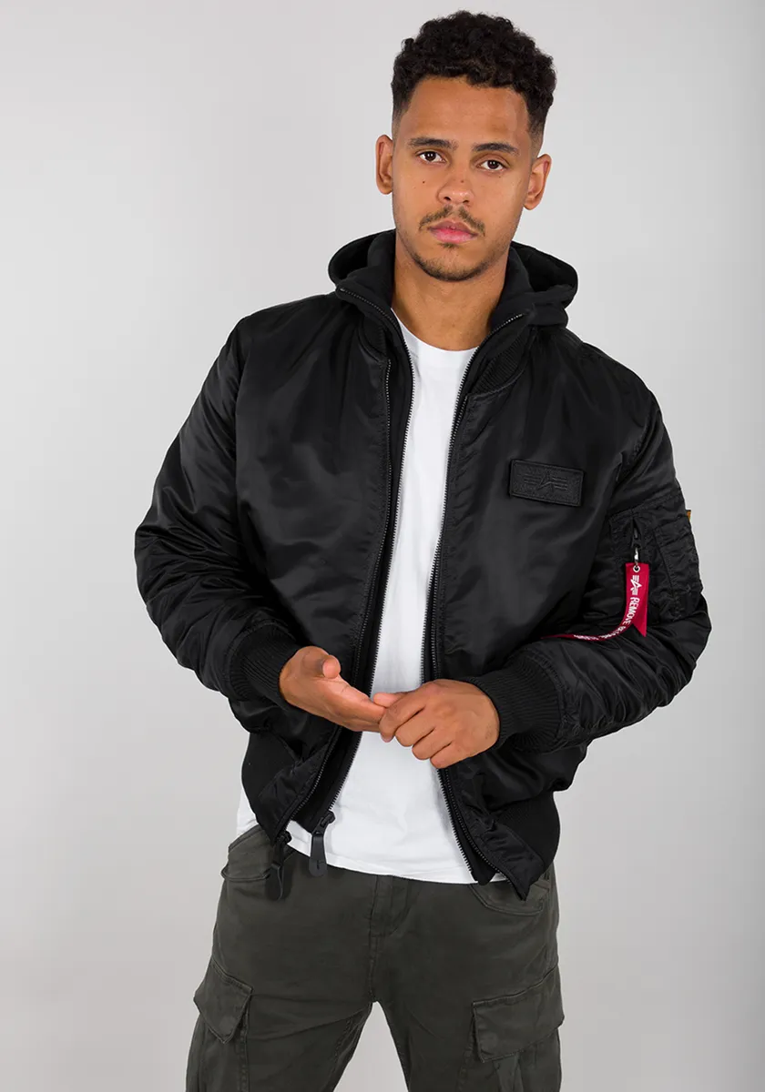 

Куртка-бомбер Alpha Industries " Alpha Industries Мужчины - Куртки-бомберы MA-1 ZH с принтом на спине", черный