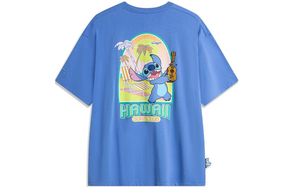 

Футболка Disney X Disney мужская радужно-голубая Lining, синий