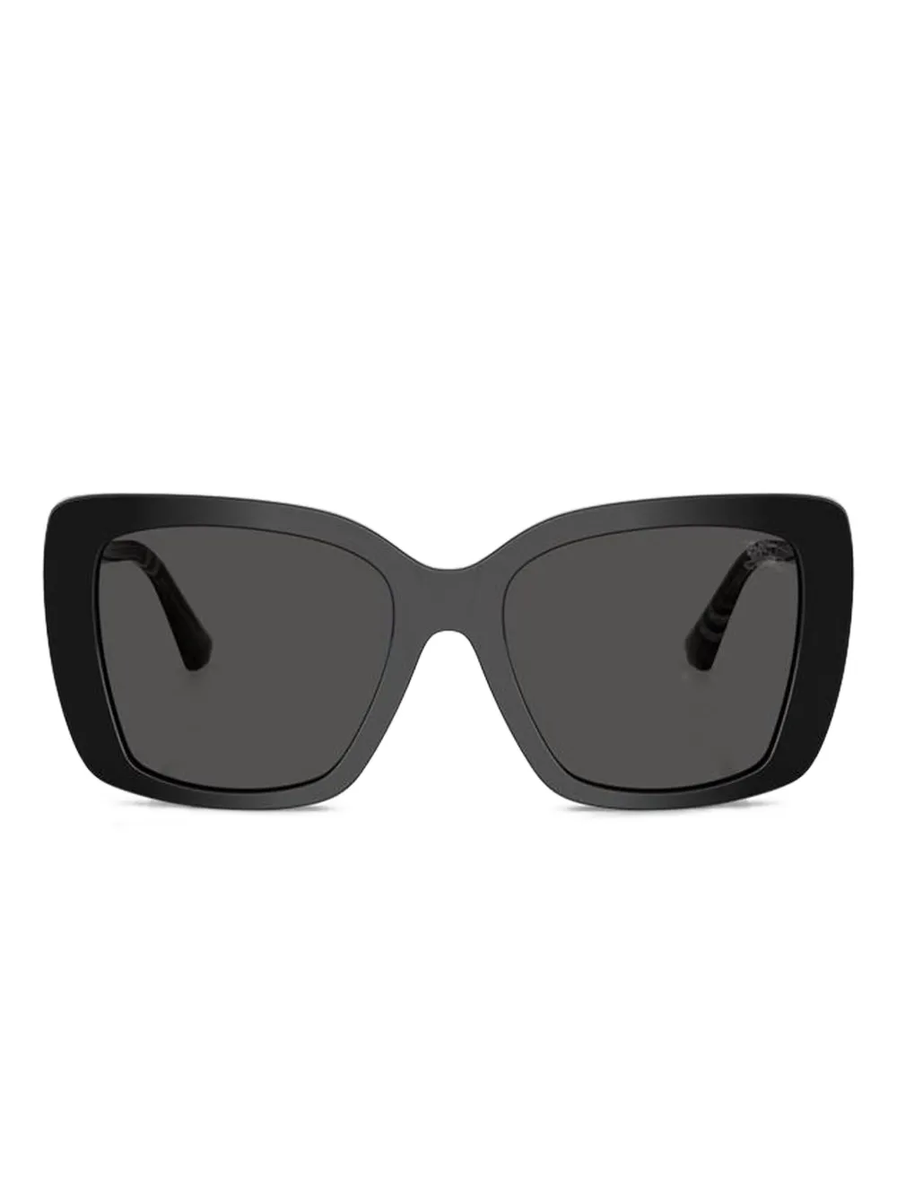 

Солнцезащитные очки в оправе-бабочке Burberry Eyewear, черный