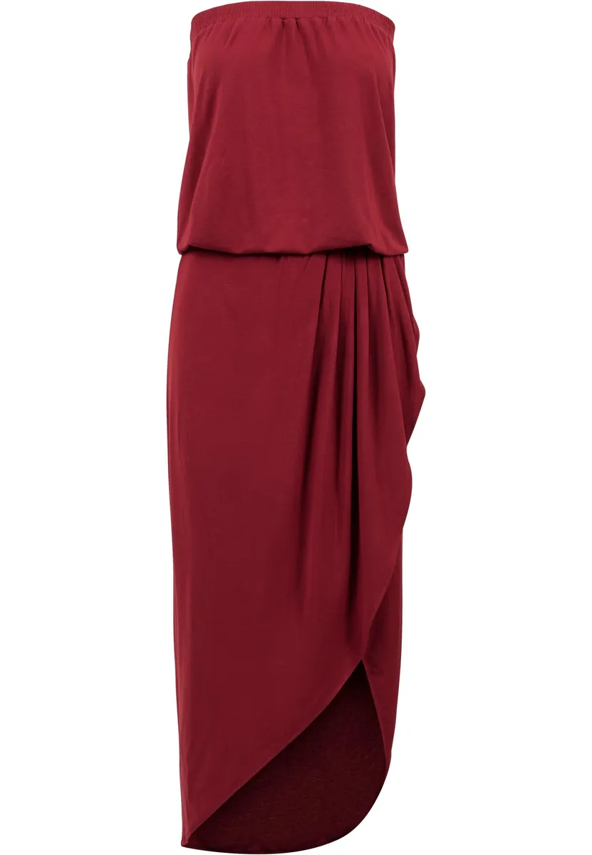 

Платье-рубашка URBAN CLASSICS " Urban Classics Ladies Viscose Bandeau Dress" (1 шт.), цвет Burgundy