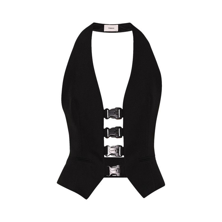 

Пальто Coperni Multi Buckle Waistcoat, Black