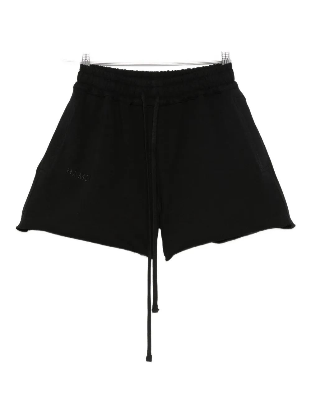 

Шорты на эластичном поясе с кулиской HAMZA, черный