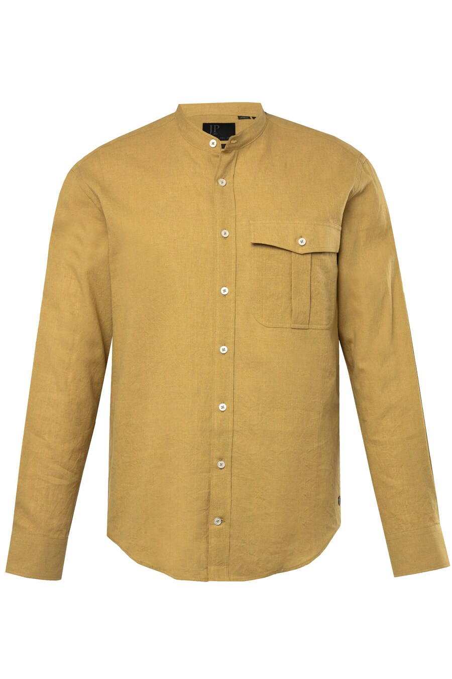 

Рубашка на пуговицах классического кроя JP1880, Mustard