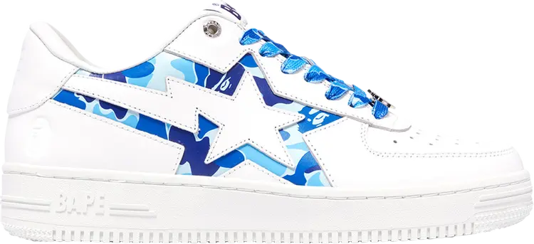 

Кроссовки Bapesta 'Icon ABC Camo - Blue', синий