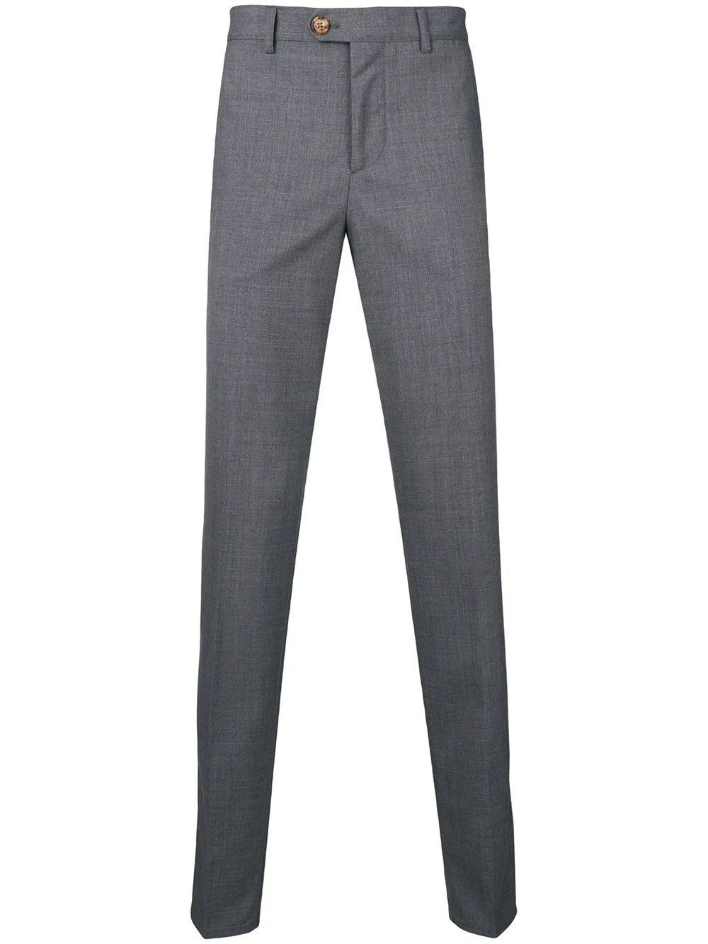 

Классические брюки кроя слим Brunello Cucinelli, серый