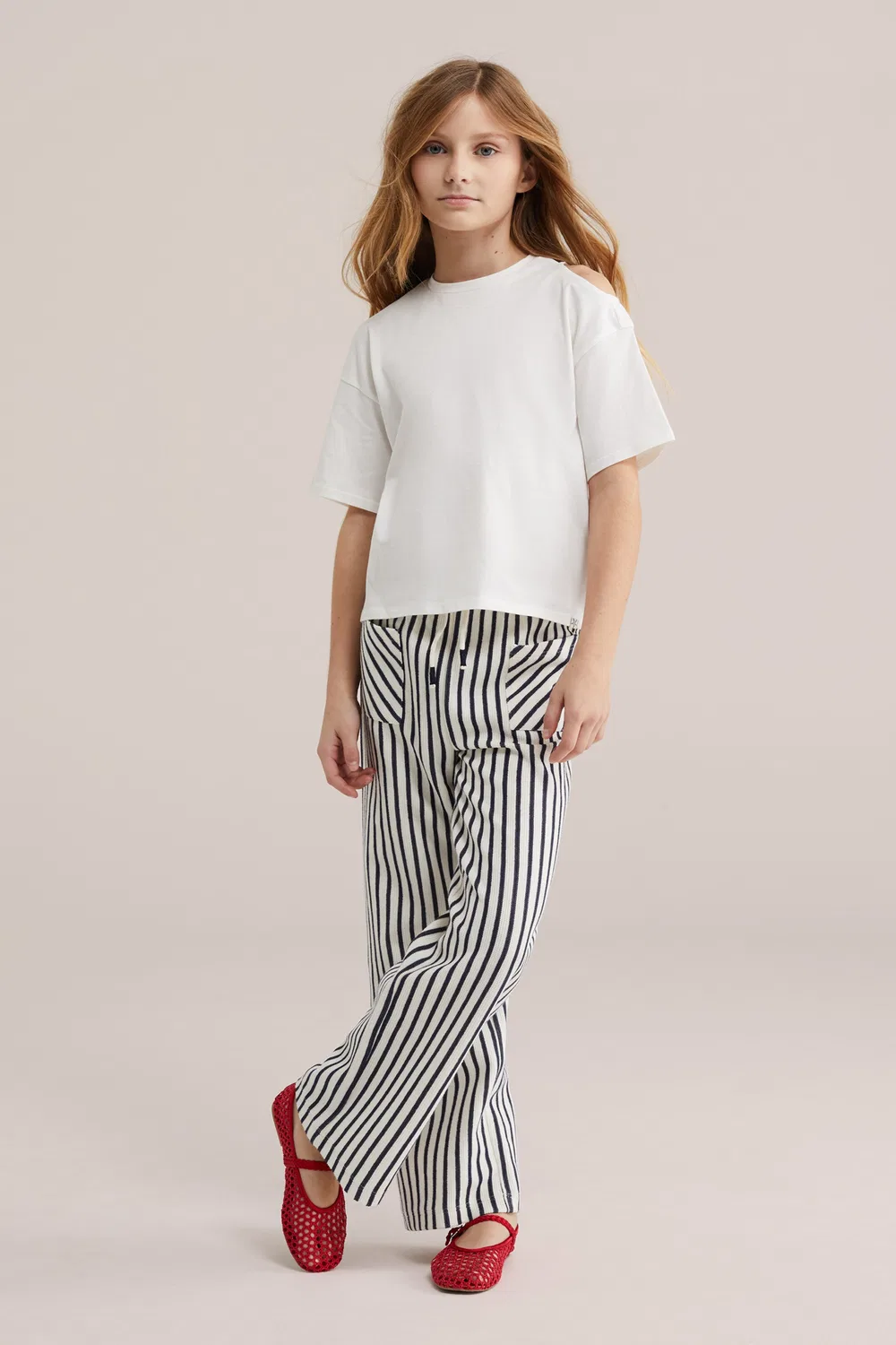 Футболка We Fashion, Off White — фото 4