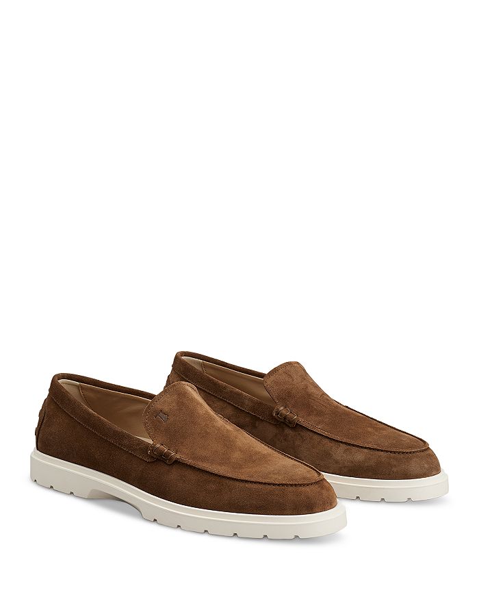 Мужские лоферы Pantofola Ibrido Estivo Tod's, коричневый — фото 2