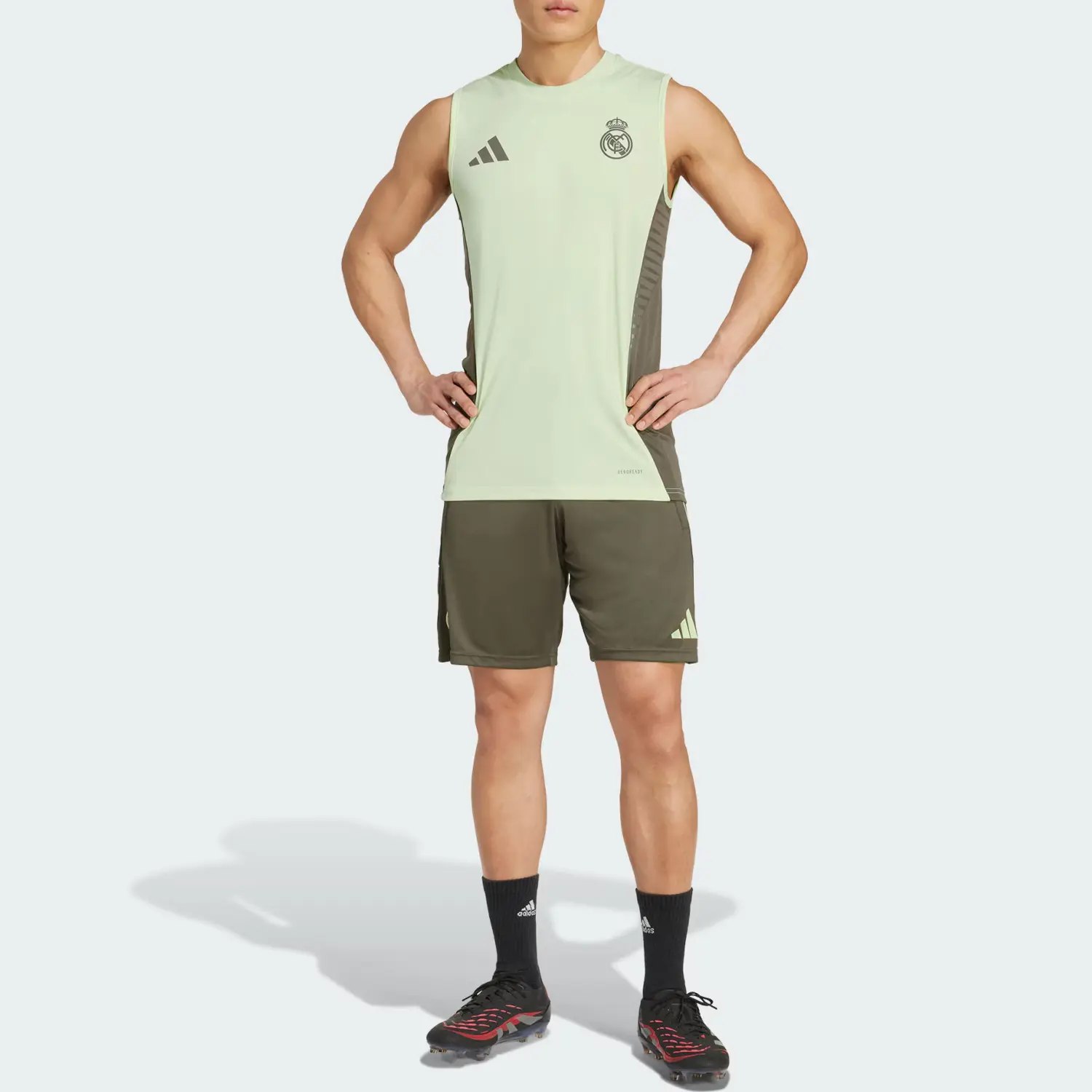 Футболка Real Madrid мужская Adidas, зеленый — фото 3
