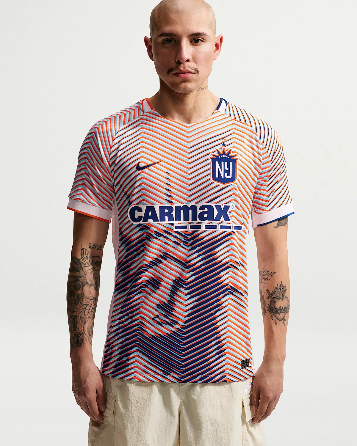 Мужская футболка Nike Dri-FIT NWSL Replica Jersey Gotham FC Stadium Away, Sail