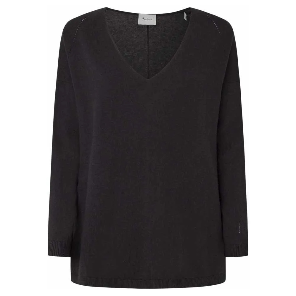 

Свитер Pepe Jeans PL702220 Isela v neck, черный
