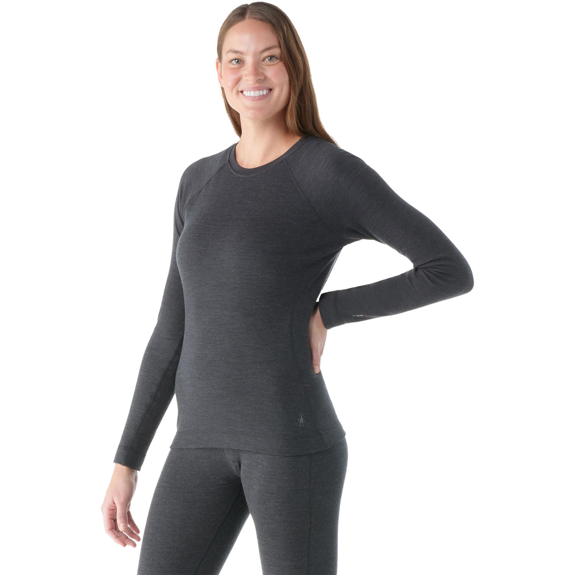 

Классические женские термоштаны из мериносовой шерсти. Smartwool, Charcoal Heather