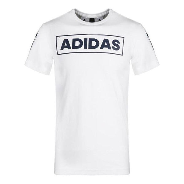 

Футболка adi 360 с принтом логотипа спортивные с круглым вырезом и коротким рукавом Adidas, белый