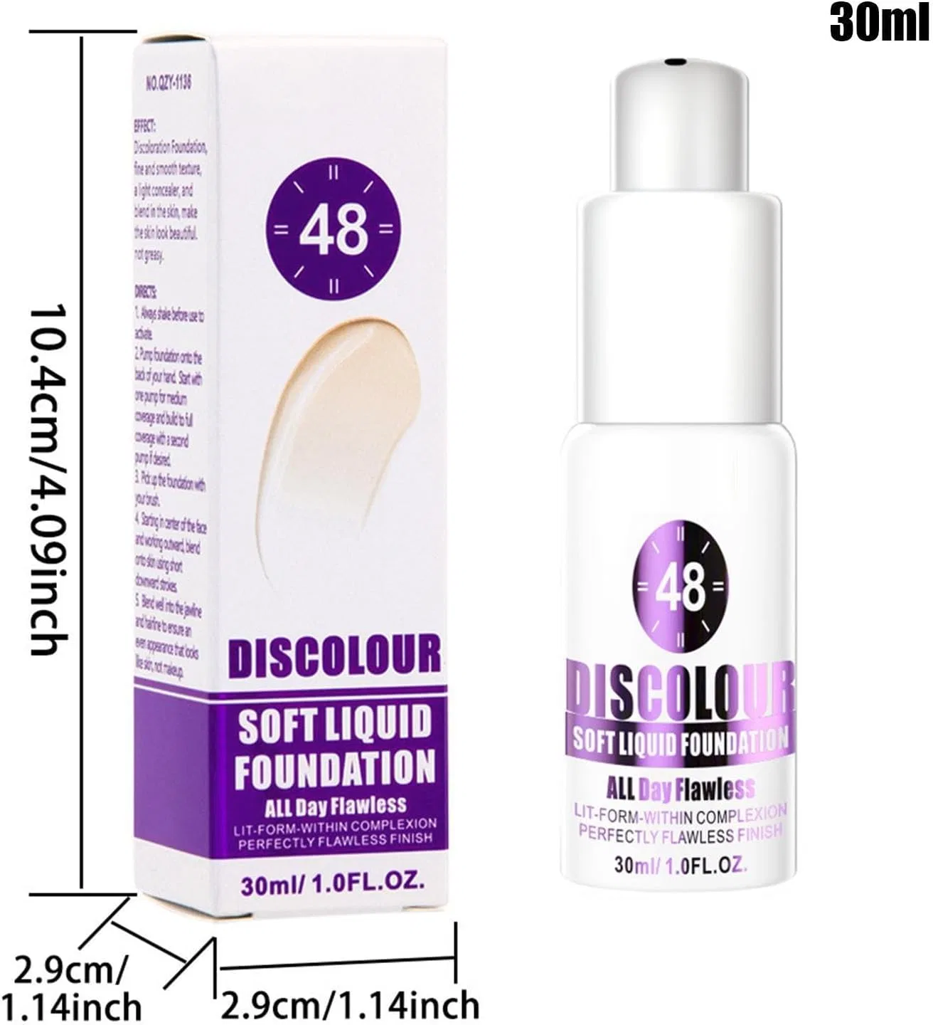 Тональное средство Magic Color Changing Foundation 30ml — фото 2