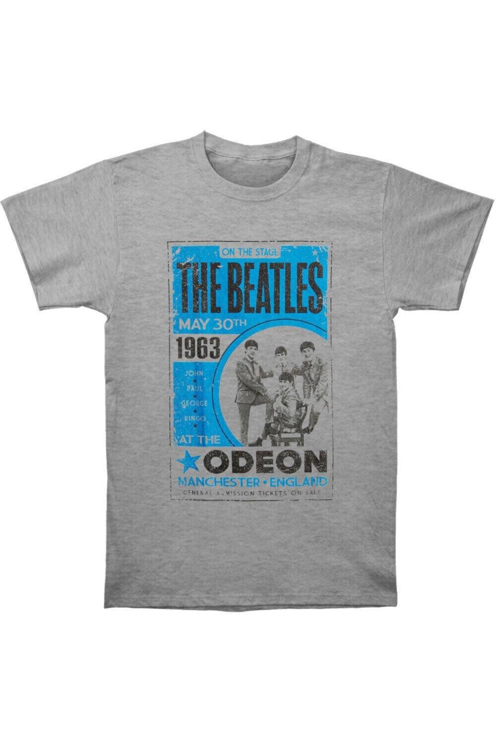 

Футболка с плакатом Odeon The Beatles, серый