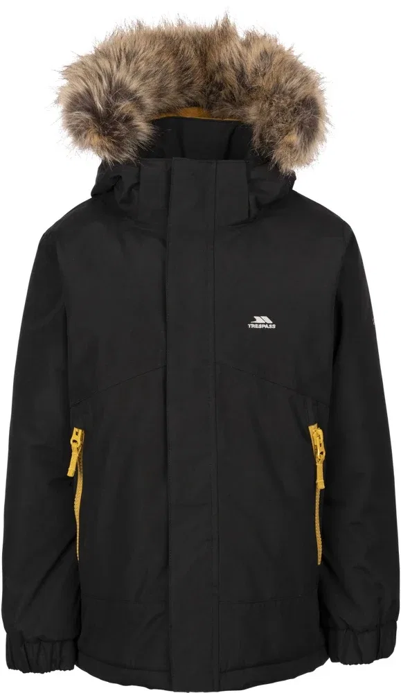 Детская зимняя куртка Wyald Rainwear Jacket Trespass, черный