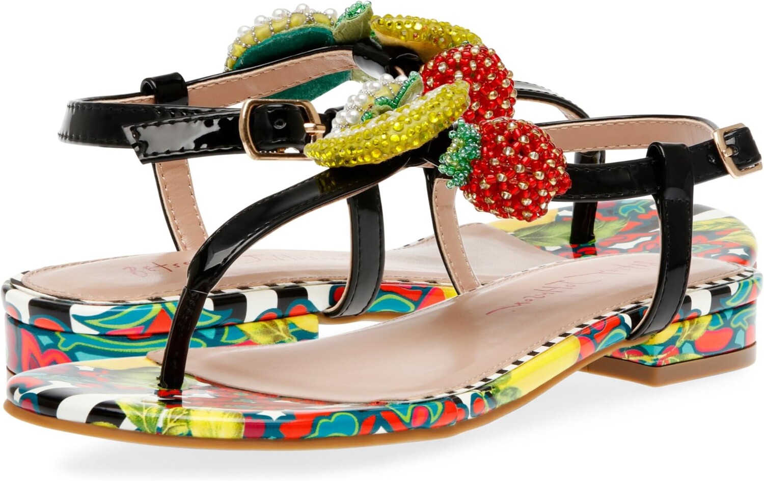 

Сандалии Blue by Betsey Johnson Aniston, цвет Black Multi