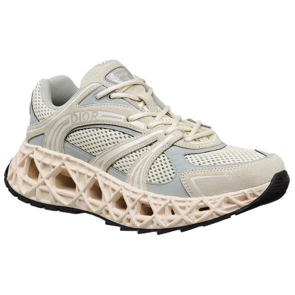 DIOR Кроссовки B35 Nxxt Low top Casual мужские серо-белые — фото 4