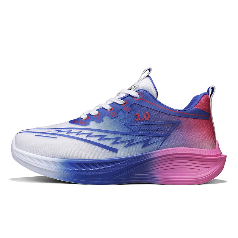 

JANECO Скользоустойчивые износостойкие дышащие мужские кеды низкие повседневные бело-тёмно-синие, цвет White Dark Blue