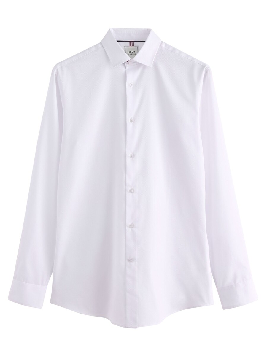 Повседневная рубашка Next Regular fit Button Up Shirt, цвет blue/white — фото 2