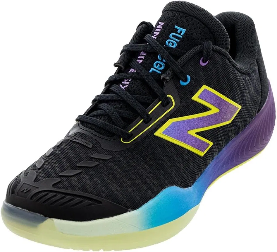 Кроссовки теннисные New Balance MC996, Black/Purple Fade/Coastal Blue