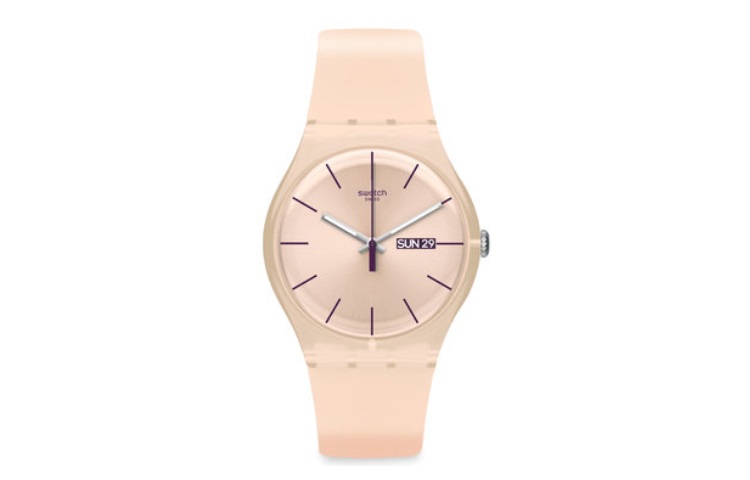 

SWATCH Часы Unisex 41mm Pink Watch SUOT700