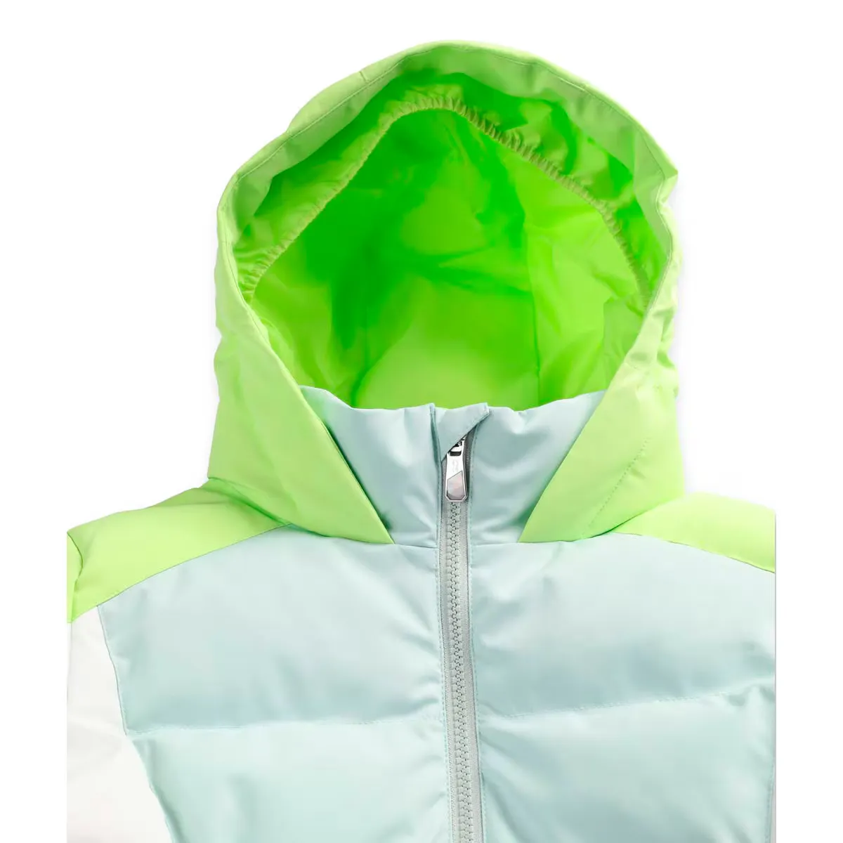 Детская лыжная куртка Zadie Synthetic Down Spyder, бирюзовый — фото 3