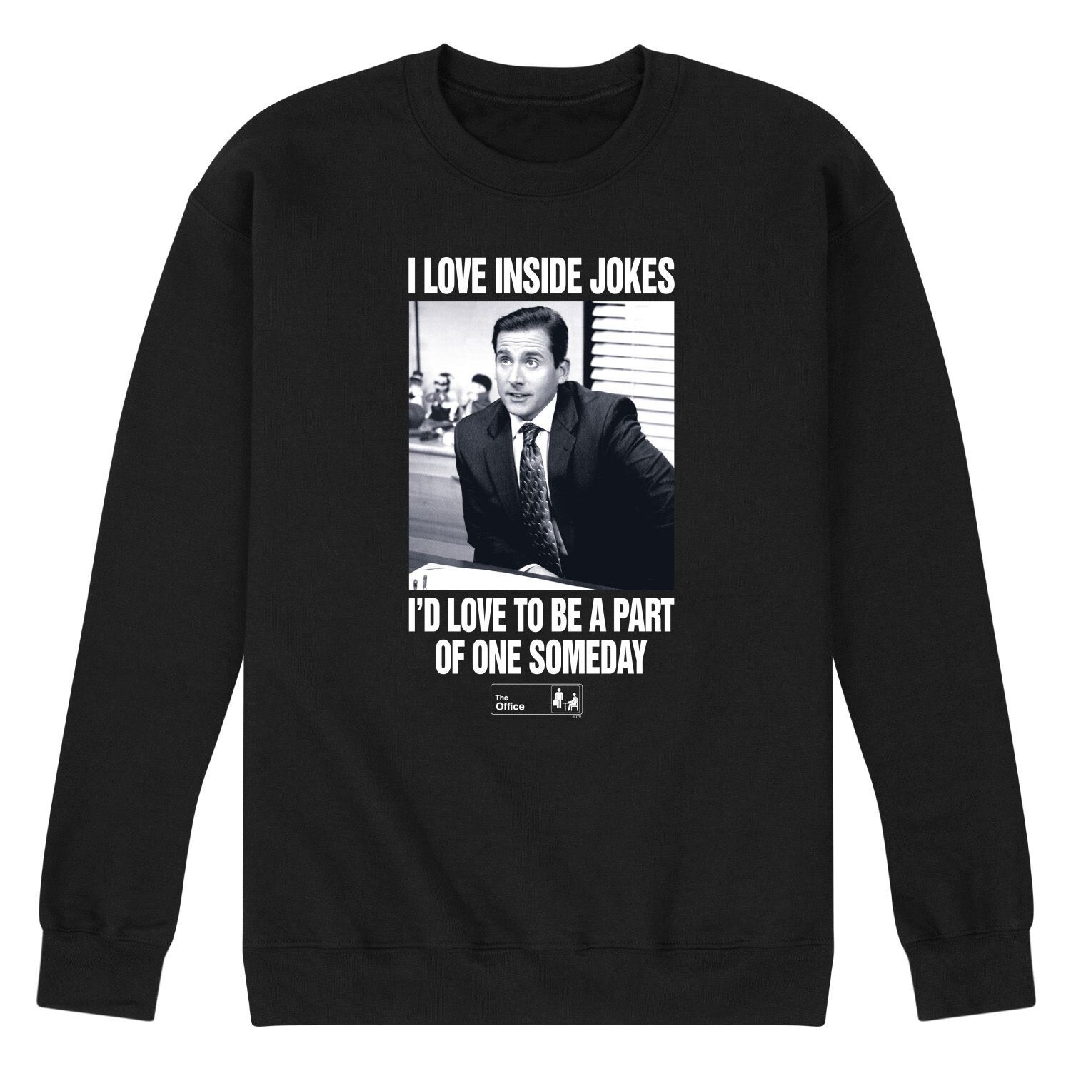 

Мужской свитшот The Office Michael Love Inside Jokes Licensed Character