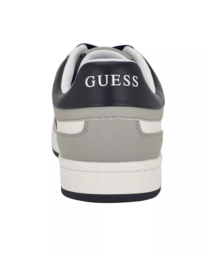 Мужские модные кроссовки Lasen на шнуровке GUESS, серый — фото 2
