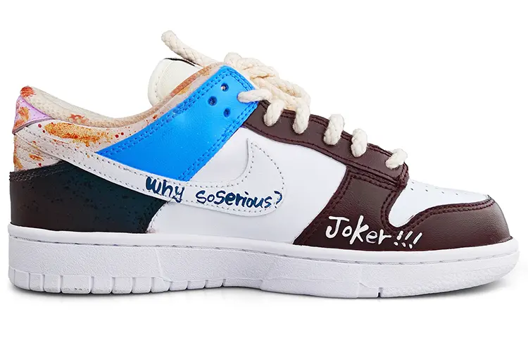 

Кроссовки для скейтбординга Dunk женские, среднего размера, синий Nike