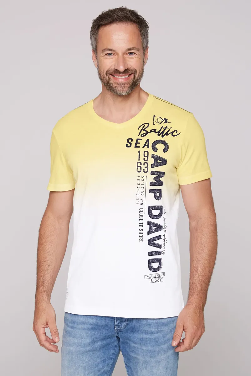 

Футболка CAMP DAVID, хлопок, цвет Light Lime