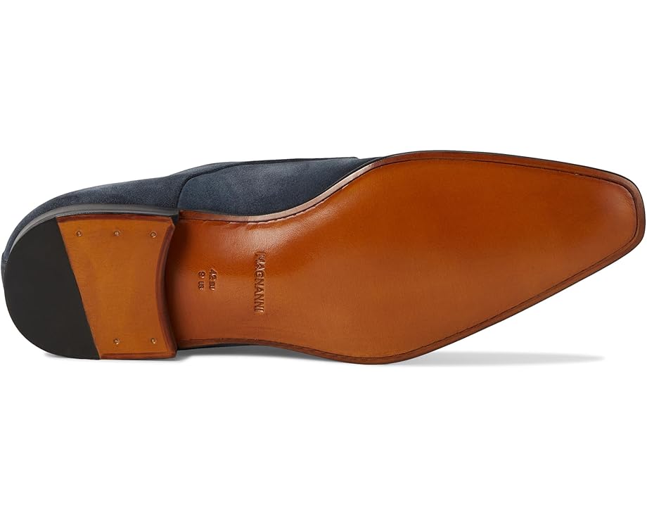 Мужские оксфорды Magnanni 23037-00, Indigo Suede — фото 3