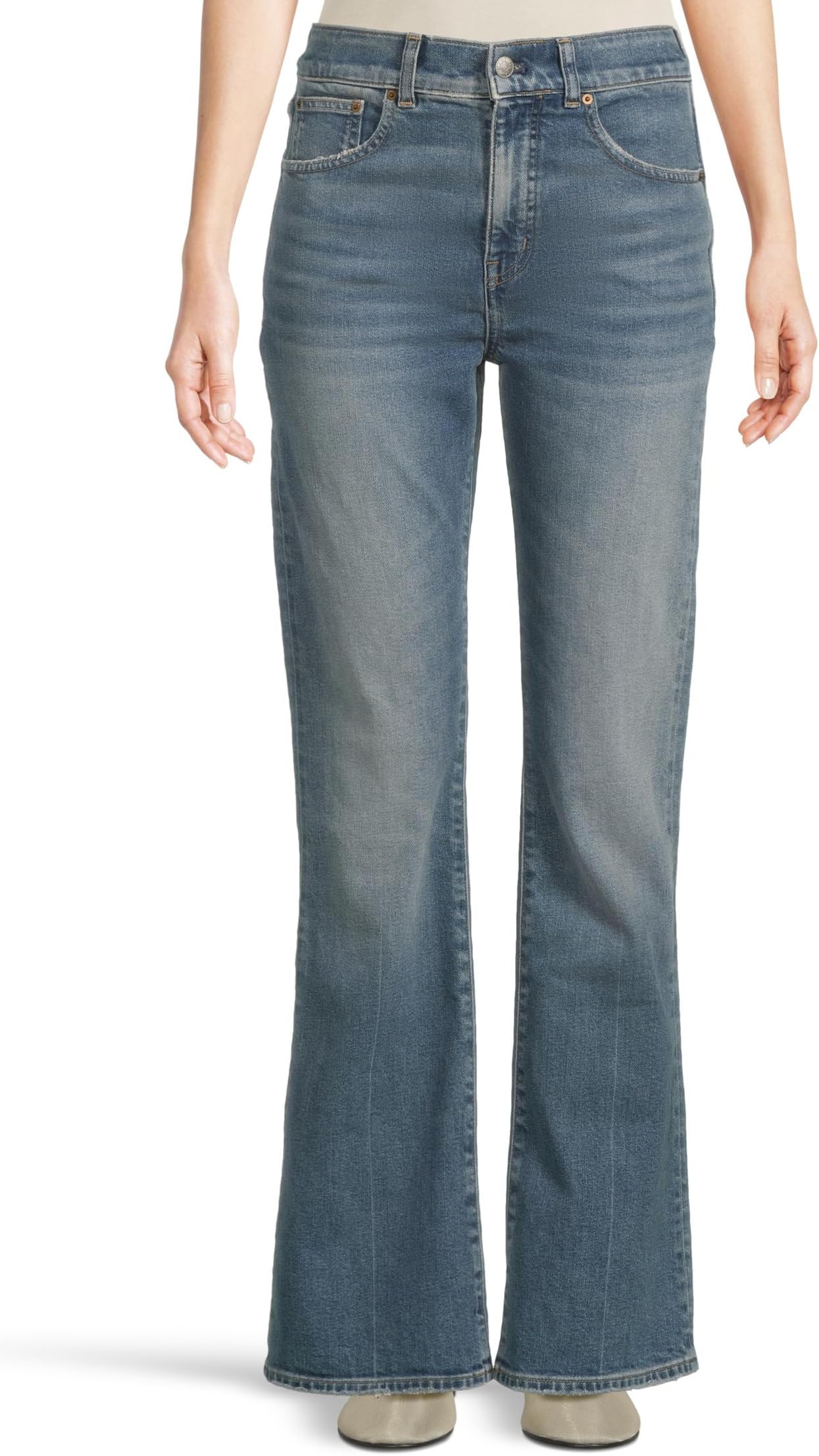 

Джинсы Madewell Vintage Flare Jean in Bouvier Wash, цвет Bouvier Wash
