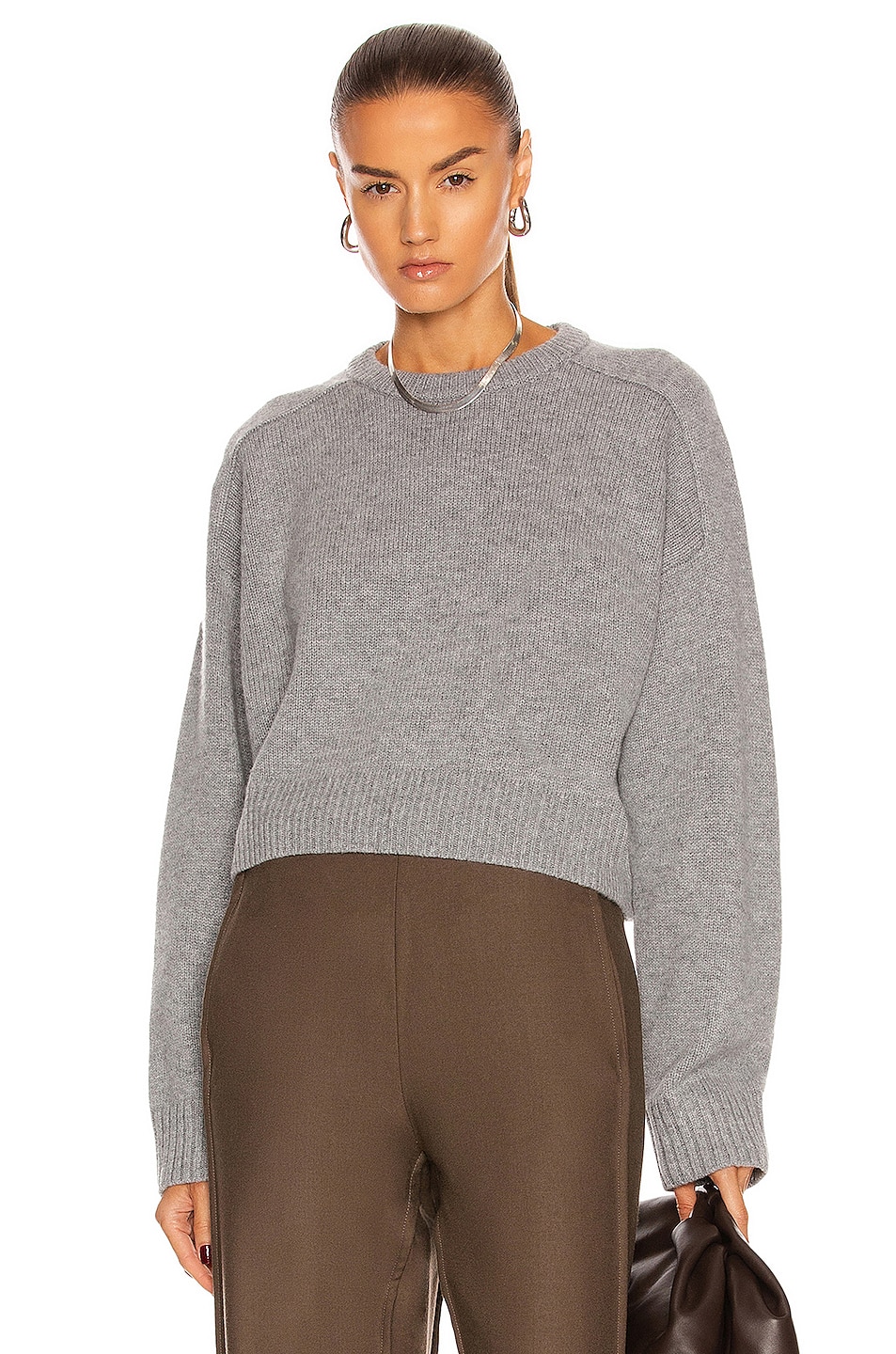 

Свитер Бруззи Loulou Studio, цвет Grey Melange