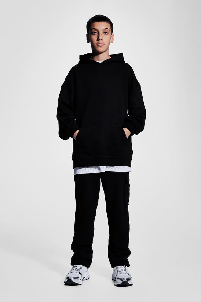 

Спортивные брюки-карго H&M, черный