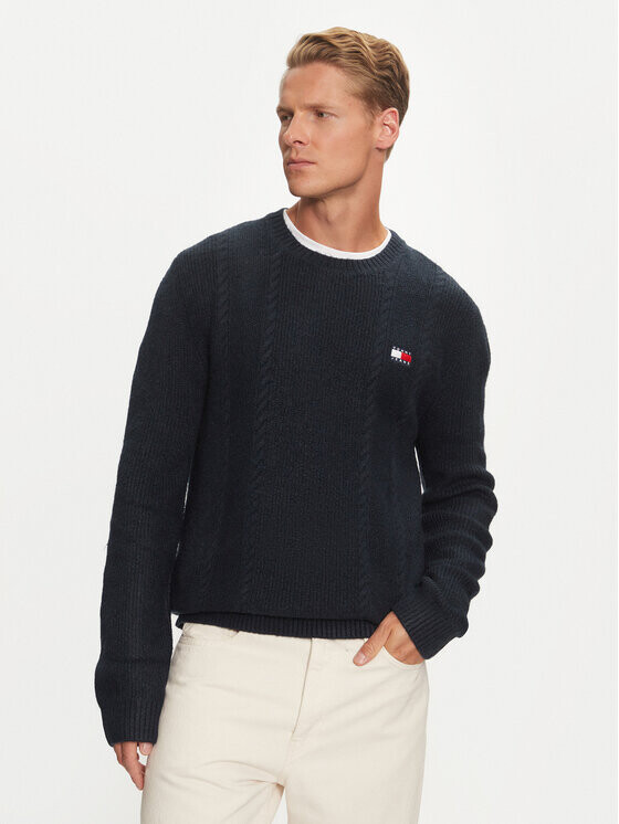 

Свитер обычного кроя Tommy Jeans, синий