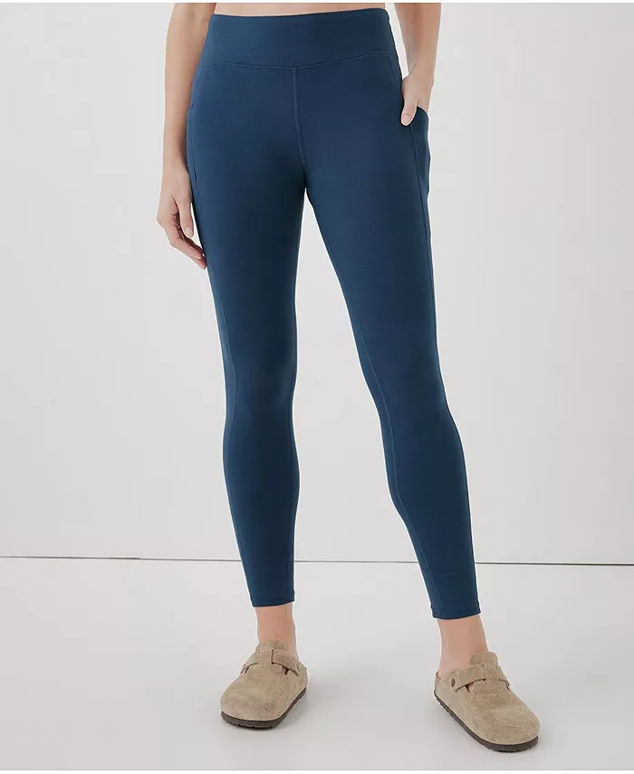 

Женские леггинсы Purefit Pocket из органического хлопка Pact, синий