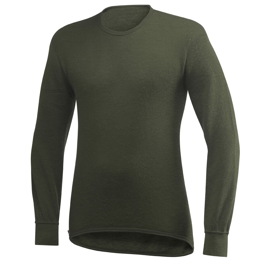 

Лонгслив Woolpower Crewneck 200, цвет Pine Green