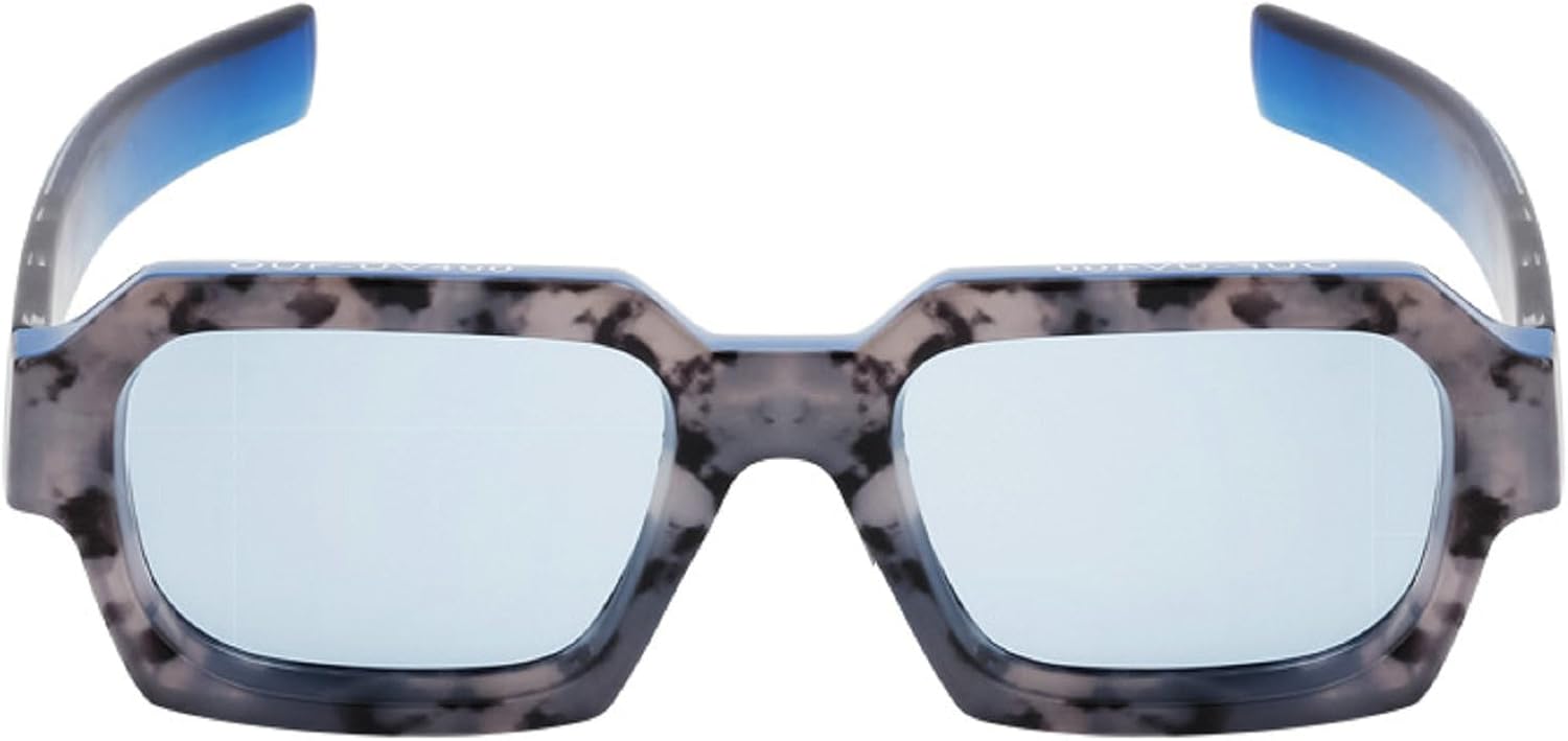 

Маленькие квадратные солнцезащитные очки в стиле панк для мужчин, роскошные ретро-очки прямоугольной формы для женщин, толстая оправа, модные солнцезащитные очки mincl, Blue