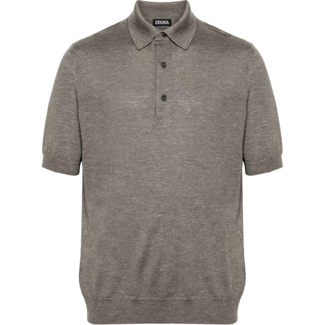 

Джерния хлопковая поло Ermenegildo Zegna, Taupe, Коричневый, Джерния хлопковая поло Ermenegildo Zegna, Taupe