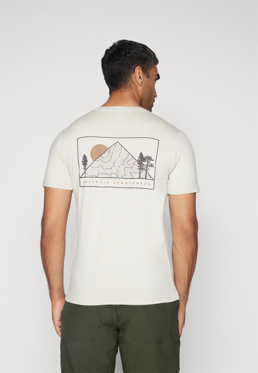 

Спортивная футболка HIKE™ BACK GRAPHIC TEE Columbia, серый