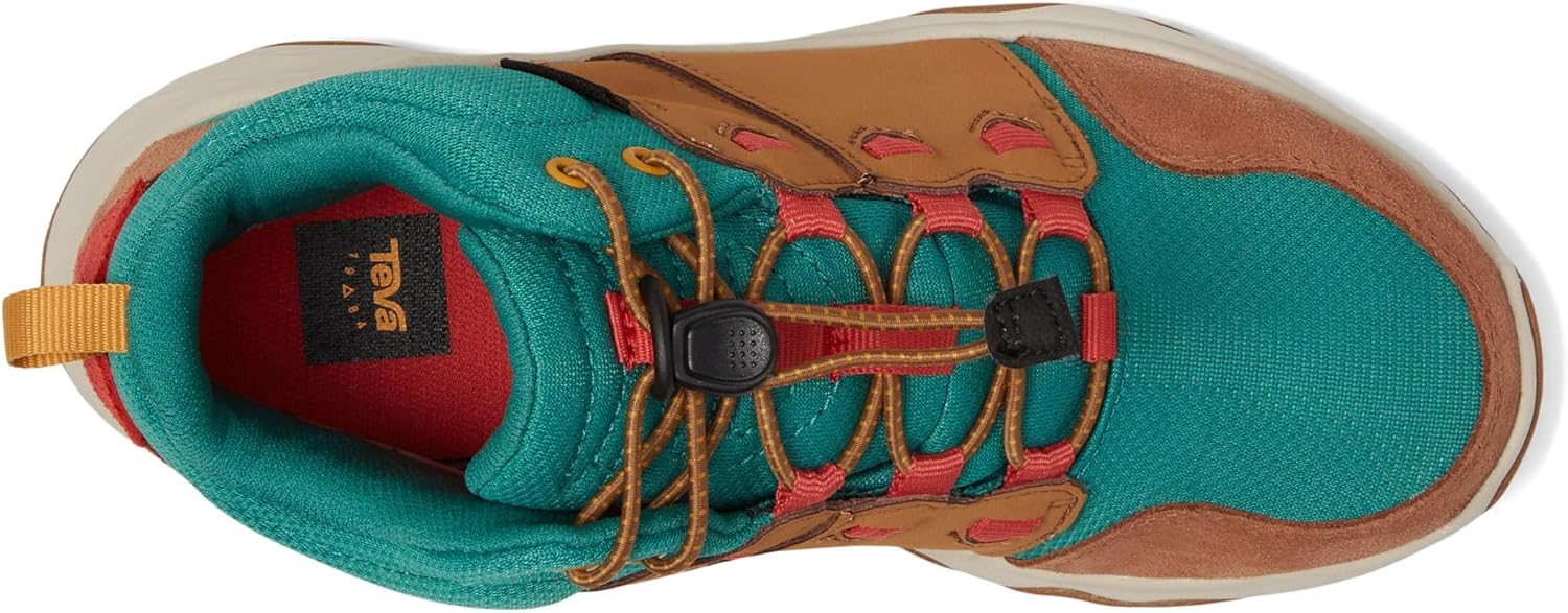 Мокасины Teva Unisex-Child Canyonview Mid Rp, зеленый — фото 2